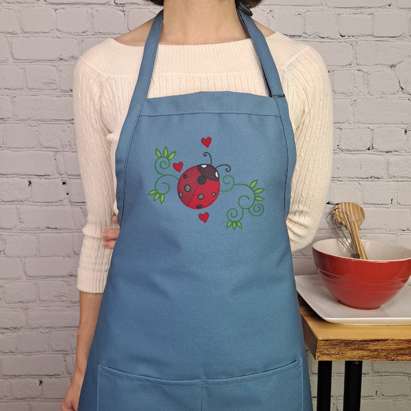 {{product_title}} – {{color}} embroidered kitchen apron