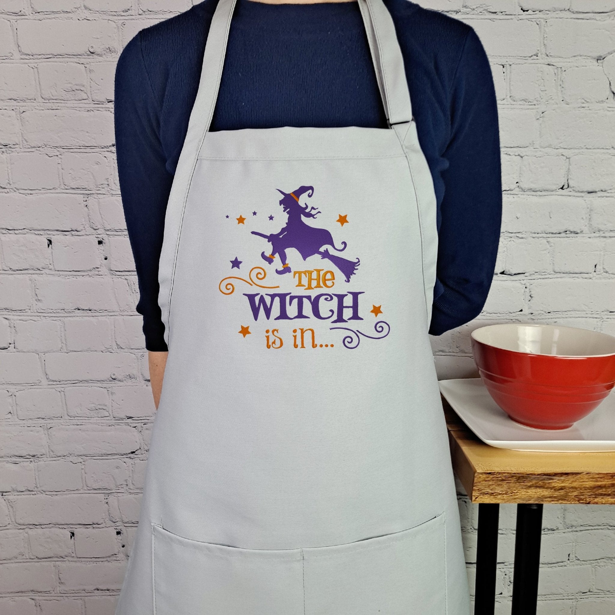 {{product_title}} – {{color}} embroidered kitchen apron