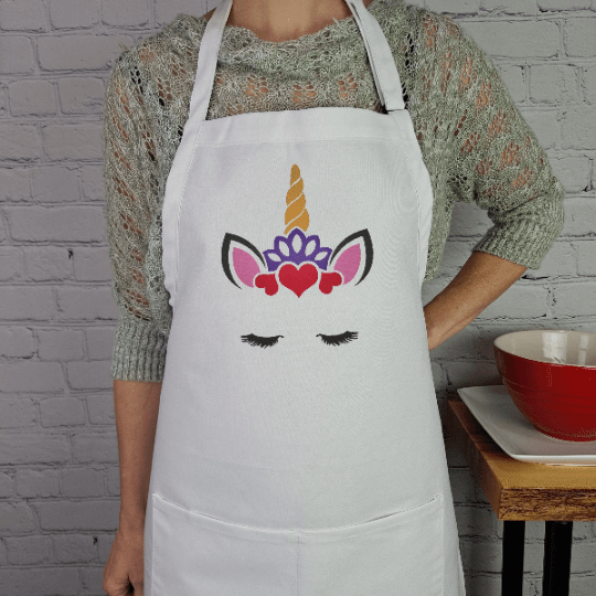 {{product_title}} – {{color}} embroidered kitchen apron