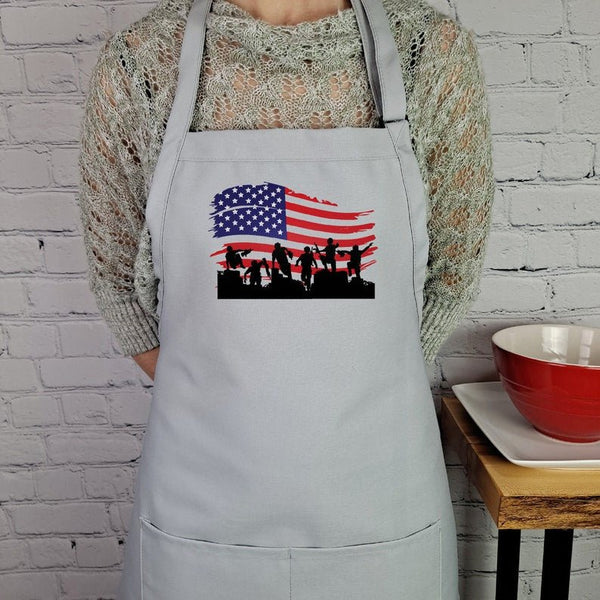{{product_title}} – {{color}} embroidered kitchen apron