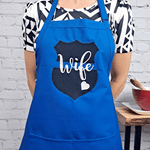 {{product_title}} – {{color}} embroidered kitchen apron