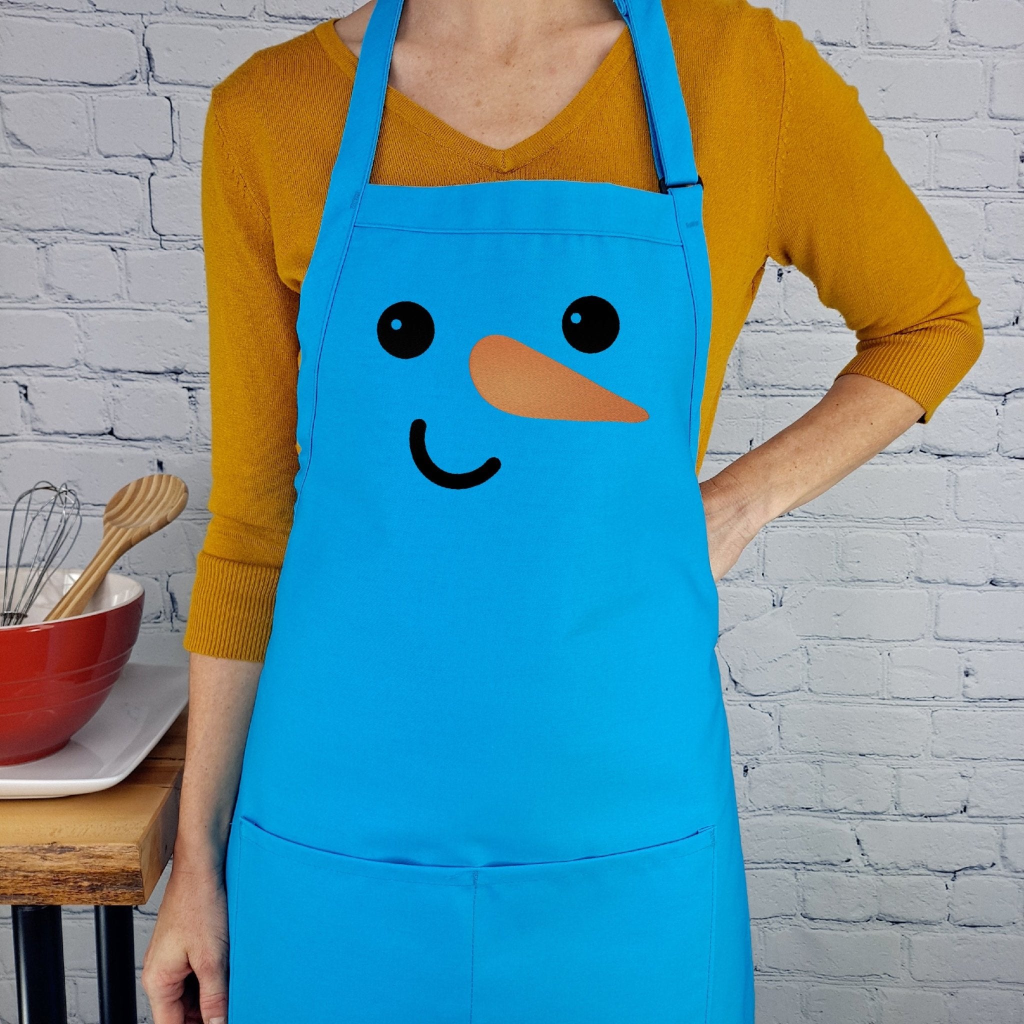 {{product_title}} – {{color}} embroidered kitchen apron