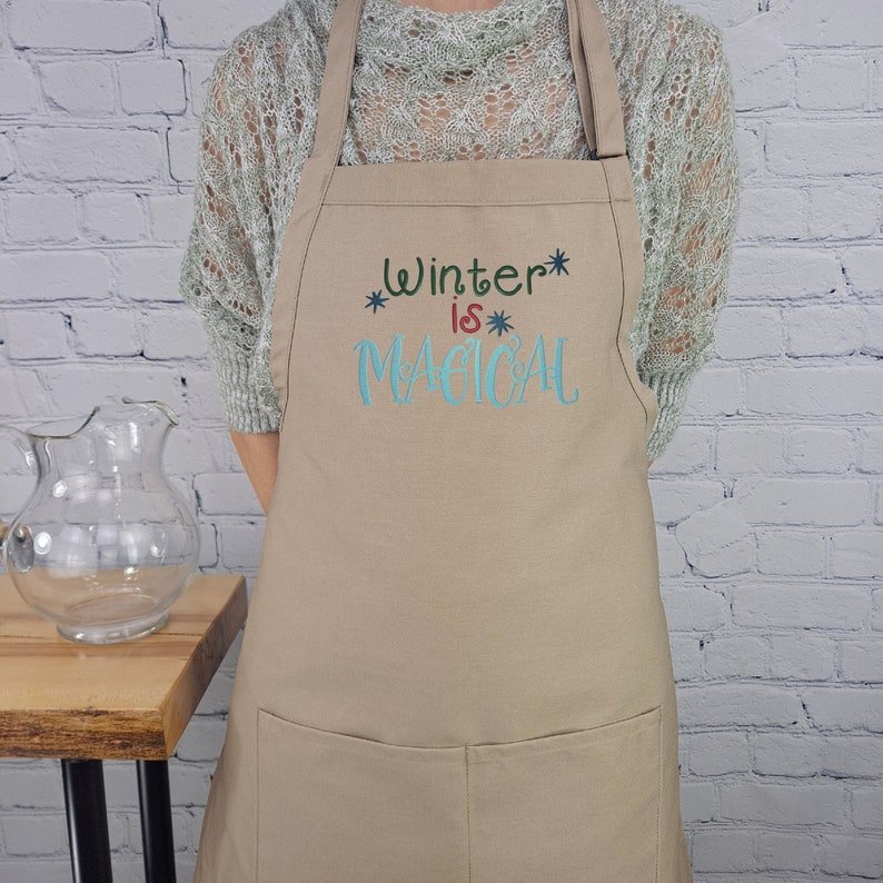 {{product_title}} – {{color}} embroidered kitchen apron